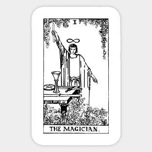 Tarot Card - 1 The Magician Sticker